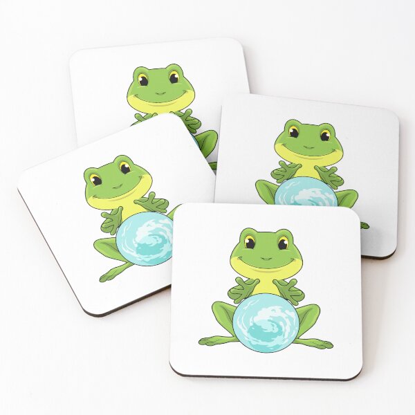 Item preview, Frog with Crystal ball designed and sold by Snabdesign84.