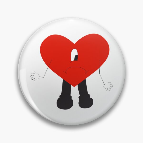 Item preview, Bad Bunny Heart Design designed and sold by AstraeaPrints.