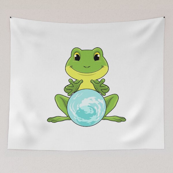 Item preview, Frog with Crystal ball designed and sold by Snabdesign84.