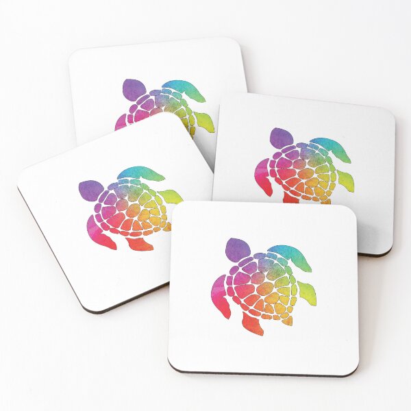 Item preview, RAINBOW TROPICAL SEA TURTLE designed and sold by DeliveryGeorge.