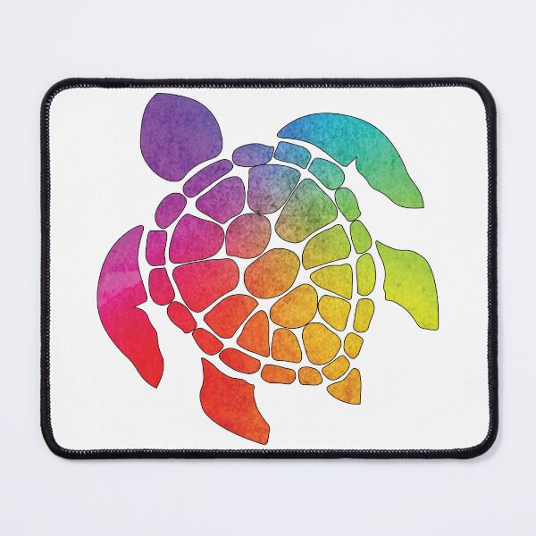 Item preview, RAINBOW TROPICAL SEA TURTLE designed and sold by DeliveryGeorge.