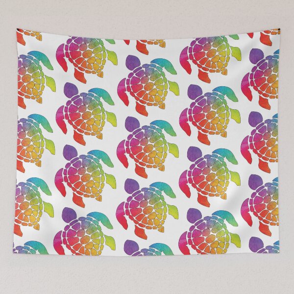 Item preview, RAINBOW TROPICAL SEA TURTLE designed and sold by DeliveryGeorge.