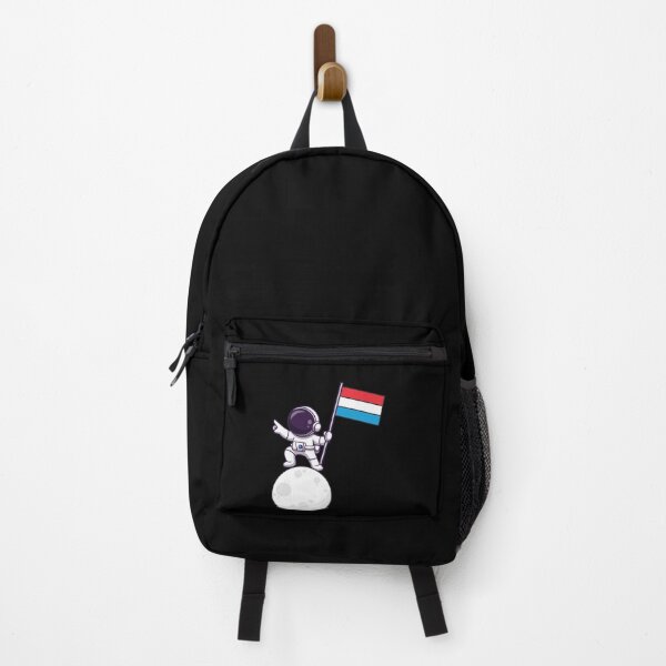 Item preview, Spaceman with Luxembourg flag designed and sold by pretty4u.