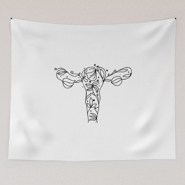 Item preview, Floral Uterus, Abortion Rights designed and sold by savanamms6.
