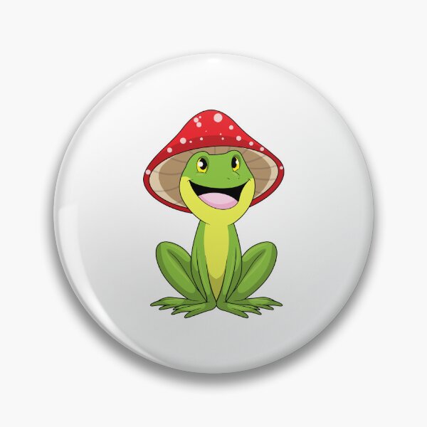 Item preview, Frog with Mushroom designed and sold by Snabdesign84.