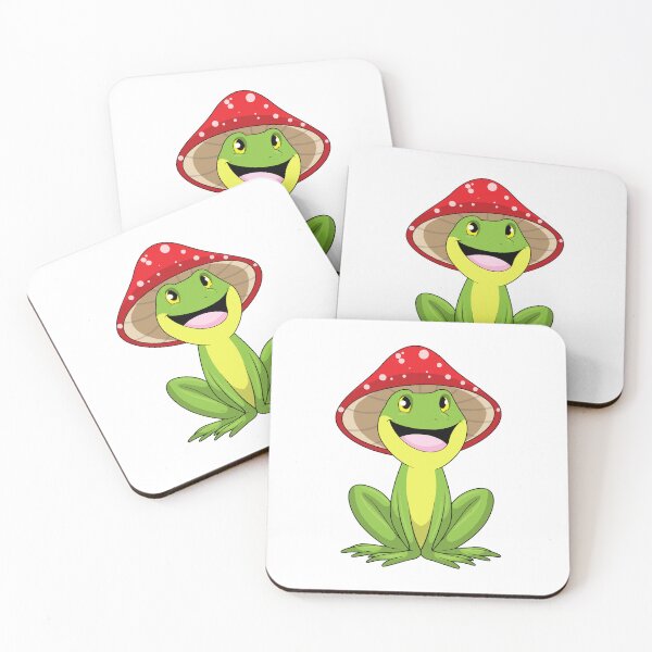 Item preview, Frog with Mushroom designed and sold by Snabdesign84.