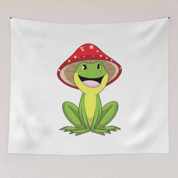 Item preview, Frog with Mushroom designed and sold by Snabdesign84.