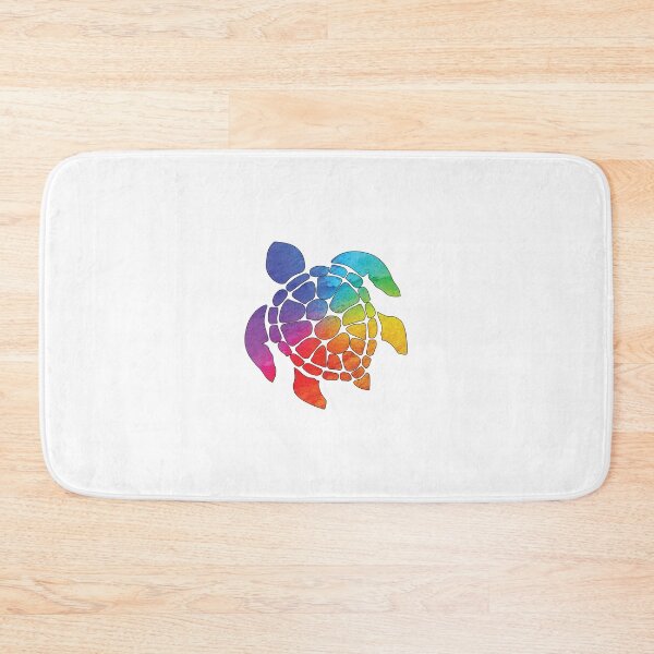 Item preview, RAINBOW COLOURED TROPICAL SEA TURTLE designed and sold by DeliveryGeorge.