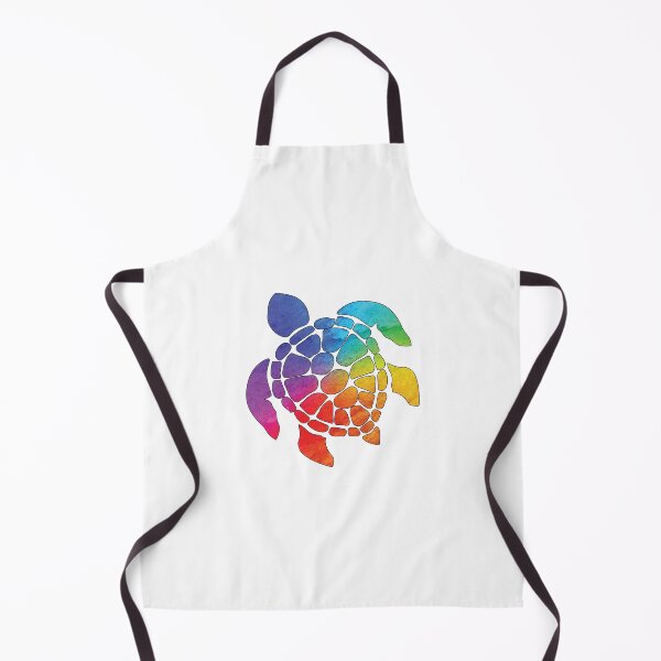 Item preview, RAINBOW COLOURED TROPICAL SEA TURTLE designed and sold by DeliveryGeorge.