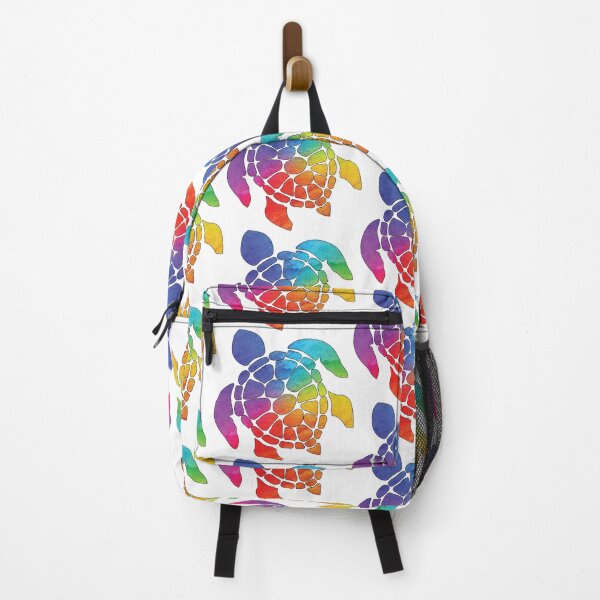 Item preview, RAINBOW COLOURED TROPICAL SEA TURTLE designed and sold by DeliveryGeorge.