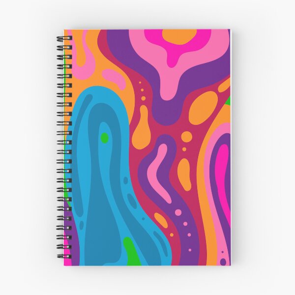 Item preview, Multicolored pattern with beautiful lines designed and sold by klimov0101.