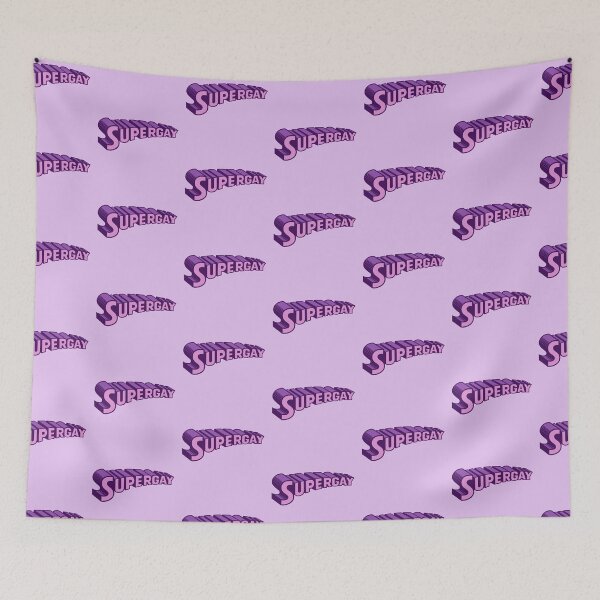 Item preview, Supergay (purple) designed and sold by westinchurch.