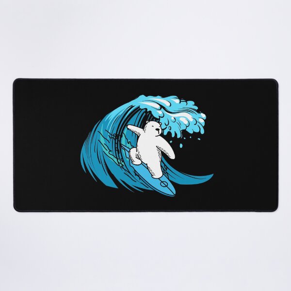 Item preview, Surfing Polar Bear designed and sold by ChelleCreate.