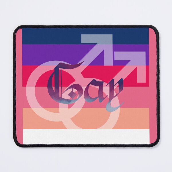 Item preview, Cinthean Pride Flag Gay Gothic Calligraphy designed and sold by mostlyghostly42.