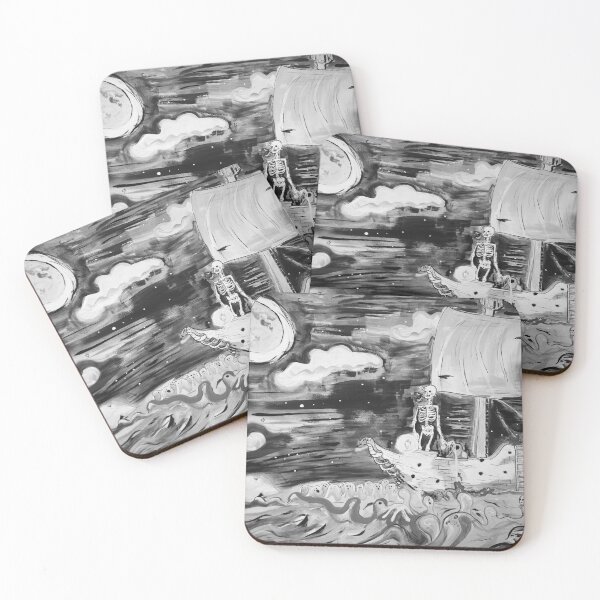Item preview, Skeleton Hell Ship designed and sold by Rebecca Ryan.