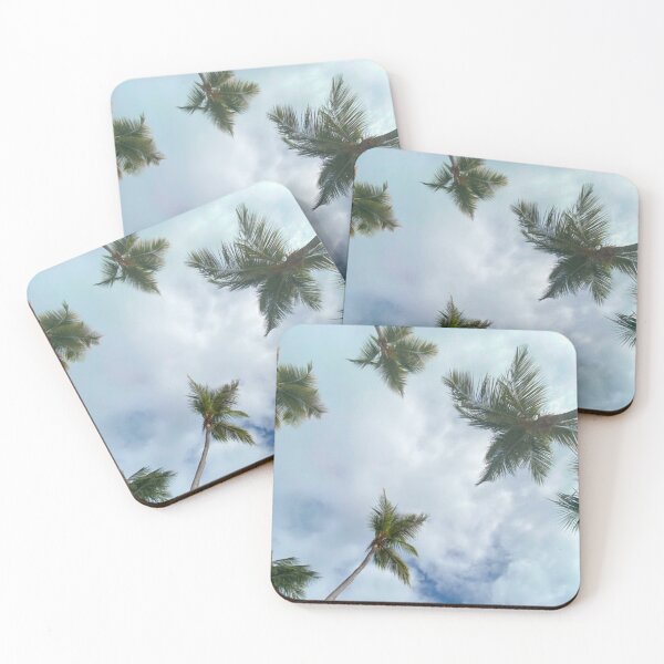 Item preview, Beautiful Green Palm Trees At The Beach During Summer Sunny Holiday designed and sold by Barolina.