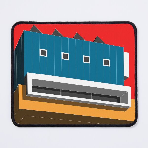 Item preview, Hayward Gallery, UK Print, Cityscape, Poster, Artwork, Architecture Print, Wall Art, Home Decor, Wall Print, Brutalist Print designed and sold by sketchingarchi.