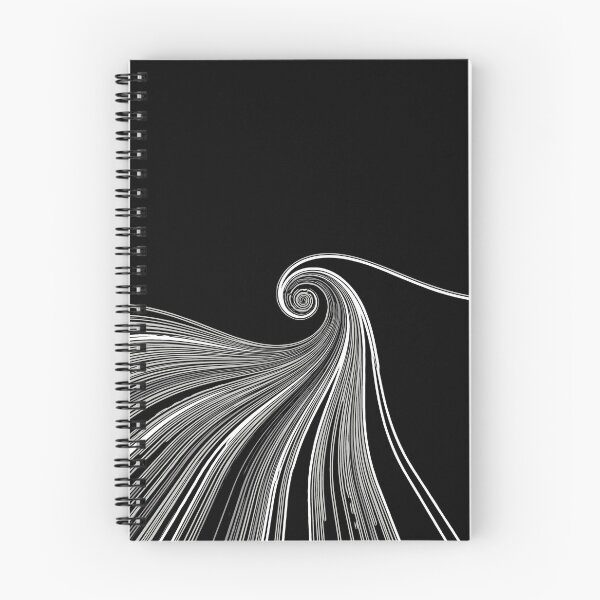 Item preview, White Wave on Black designed and sold by FancyFriendship.