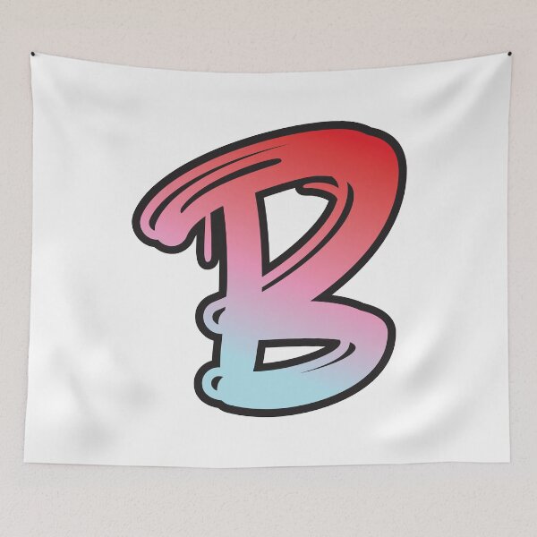 Item preview, Letter B Graffiti designed and sold by imjuliana.