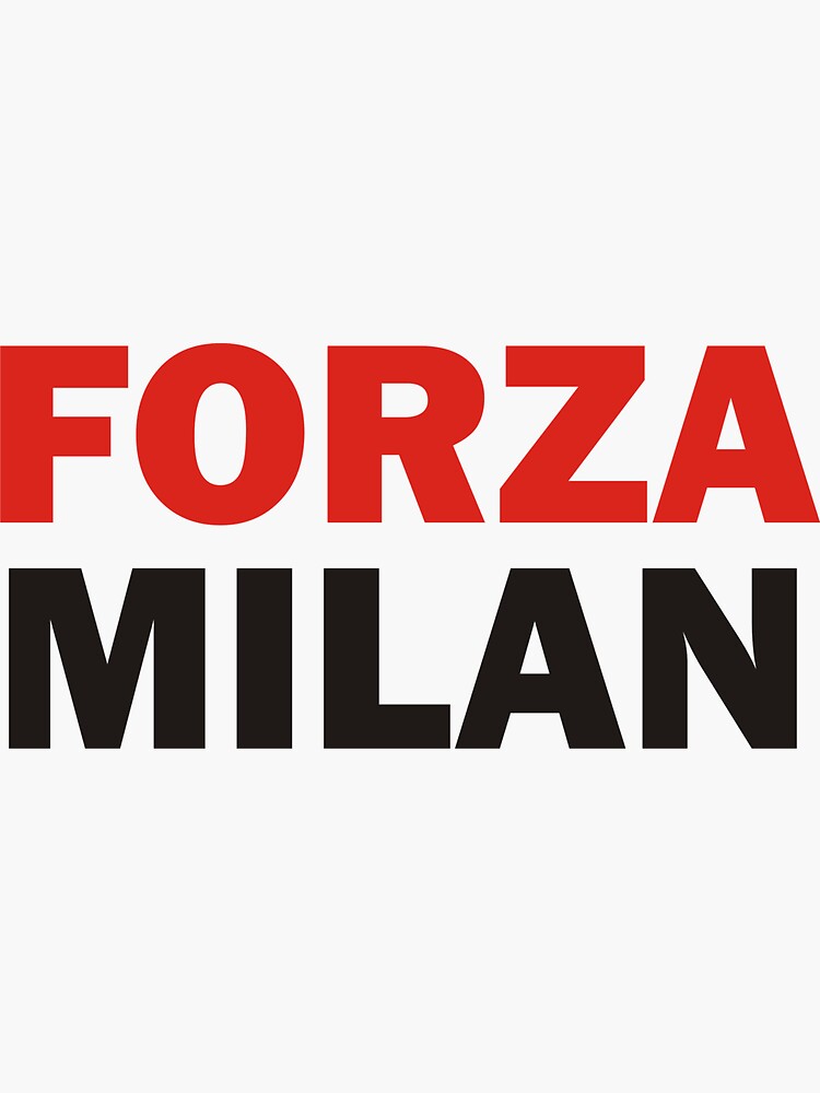 Forza Milan 1 | Sticker