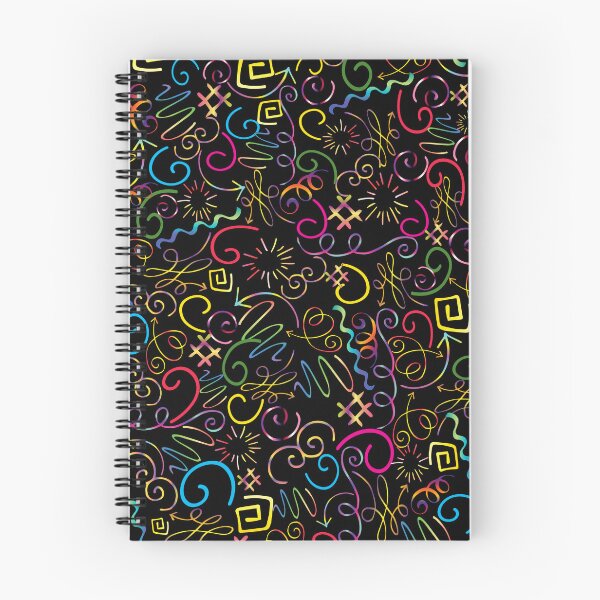 Item preview, Colorful Doodles Pattern designed and sold by Lezbo1986.