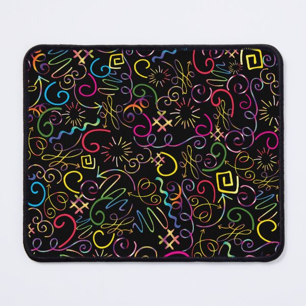 Item preview, Colorful Doodles Pattern designed and sold by Lezbo1986.