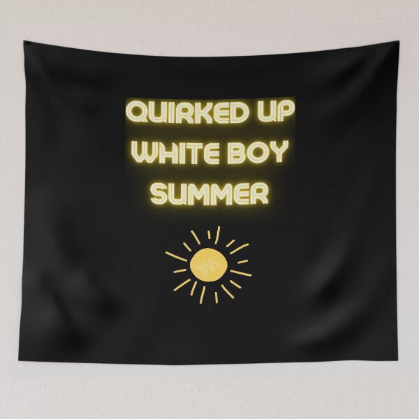 Item preview, Quirked up white boy summer Sun merch designed and sold by T-Look.