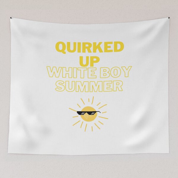 Item preview, Quirked up white boy summer sun with glasses designed and sold by T-Look.
