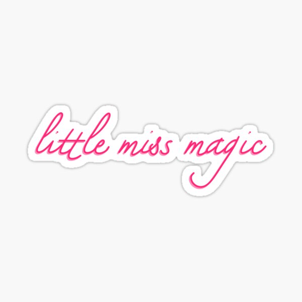 Jimmy Buffett Little Miss Magic Sticker