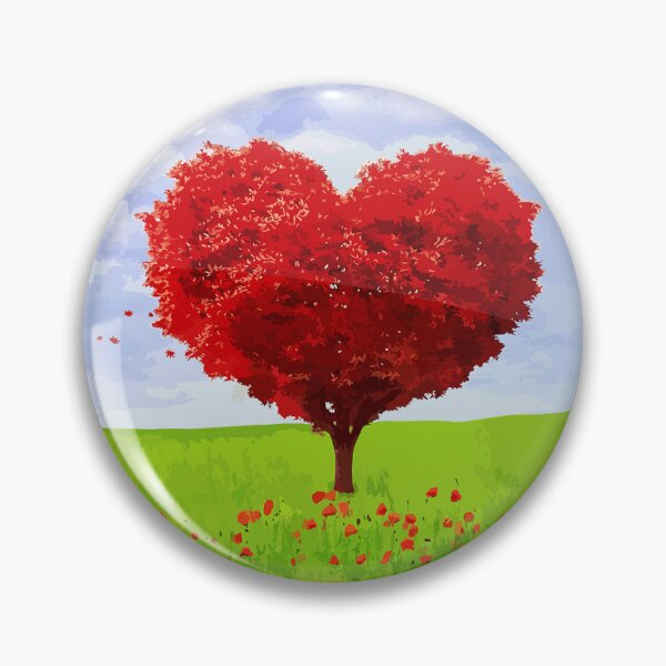 Item preview, Red Heart Tree designed and sold by MyTshirtArt.