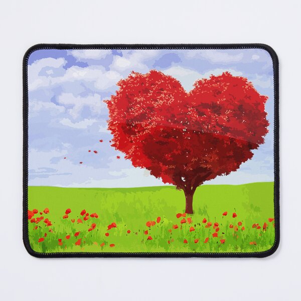 Item preview, Red Heart Tree designed and sold by MyTshirtArt.