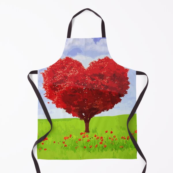 Item preview, Red Heart Tree designed and sold by MyTshirtArt.