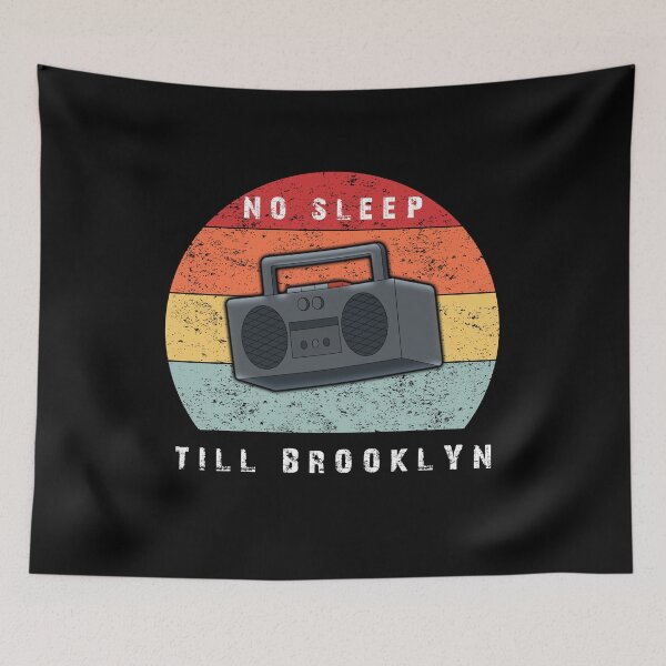 Item preview, Retro No Sleep Til Brooklyn Shirt Old School Cassete Stereo designed and sold by bitstudio.