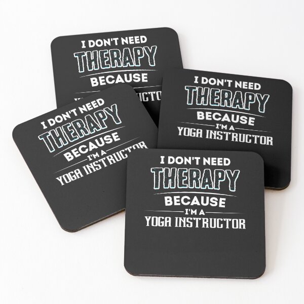 Item preview, No necesito terapia porque soy INSTRUCTOR DE YOGA Regalo genial designed and sold by Just Be Different.