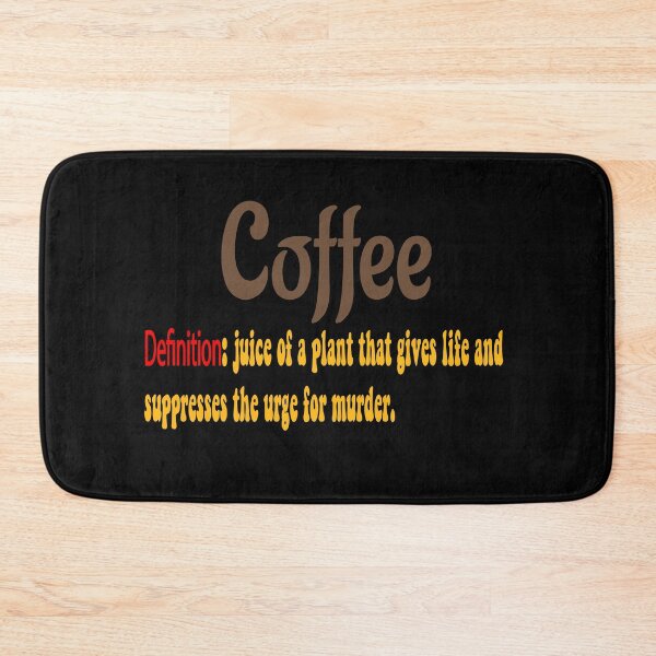 Item preview, Sarcastic Definition Of Coffee, Coffee Quotes designed and sold by Cupsofdreams.