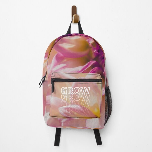 Item preview, GROW (above) - Pink Flower Blossom, Floral Background designed and sold by AliceSLee.