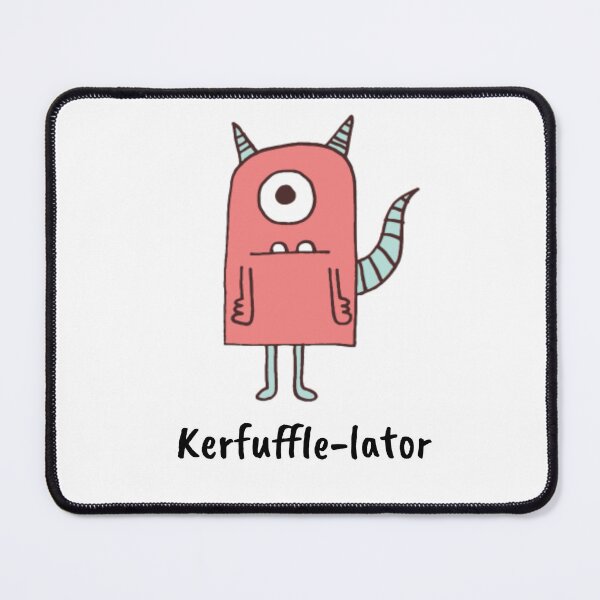 Item preview, Kerfuffle-lator Cute Cartoon Alien Troublemaker designed and sold by MyJojoBean.