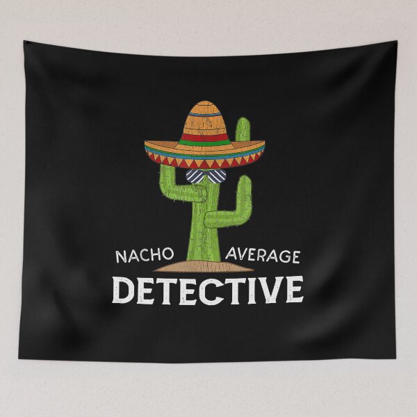 Item preview, Fun Funny detective Humor Gifts, Funny Cactus illustration distressed Design Meme Saying detective Dad Husband Christmas Fathers Day Gift designed and sold by xlnv.