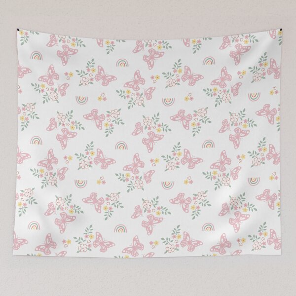 Item preview, Pink butterfly with flower designed and sold by supermamarie.