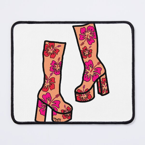 Item preview, Hibiscus Boots designed and sold by hkdrass31.