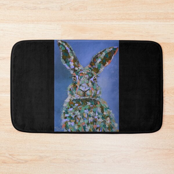 Item preview, Bunny, Pop Art, edited oil painting by Marina Daniluka designed and sold by MariDaniArt.
