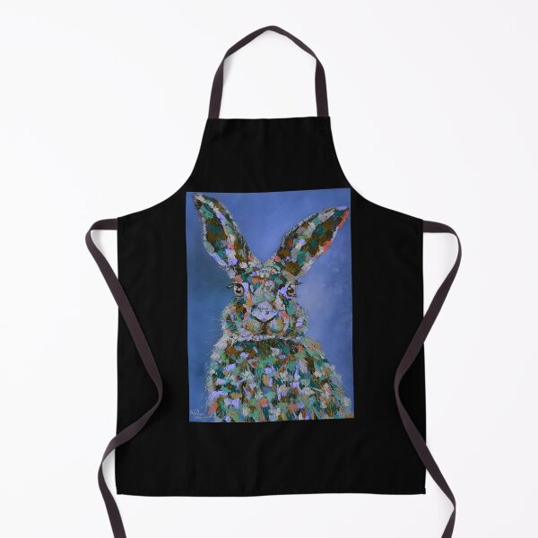 Item preview, Bunny, Pop Art, edited oil painting by Marina Daniluka designed and sold by MariDaniArt.