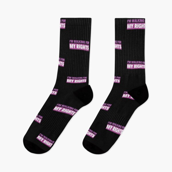 Item preview, I'm Walking for My Rights. Women's Rights designed and sold by Subtle Pride Shop.