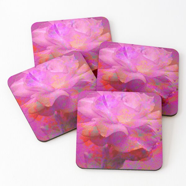 Item preview, Deep Rose Abstract with Lavender designed and sold by EdwardMonet.