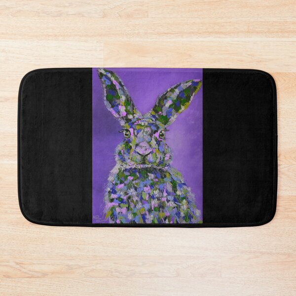 Item preview, Bunny, Pop Art, edited oil painting by Marina Daniluka designed and sold by MariDaniArt.