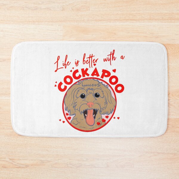 Item preview, Life is better with a cockapoo designed and sold by BumbleBearArtUK.