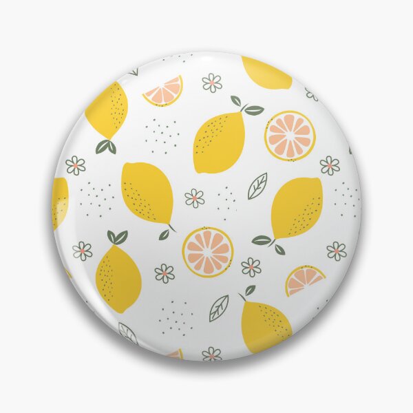 Item preview, Lemon with flower designed and sold by supermamarie.