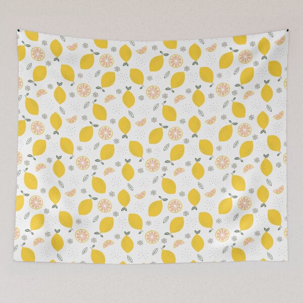 Item preview, Lemon with flower designed and sold by supermamarie.