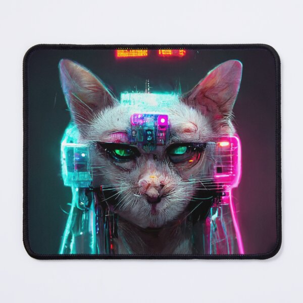 Item preview, Candela Daughter of Karis - The Cyber Cat designed and sold by thelofidragon.