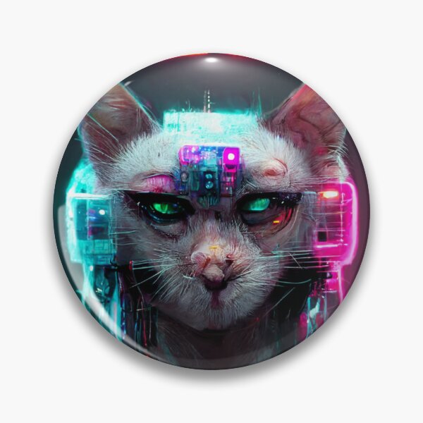 Item preview, Candela Daughter of Karis - The Cyber Cat designed and sold by thelofidragon.